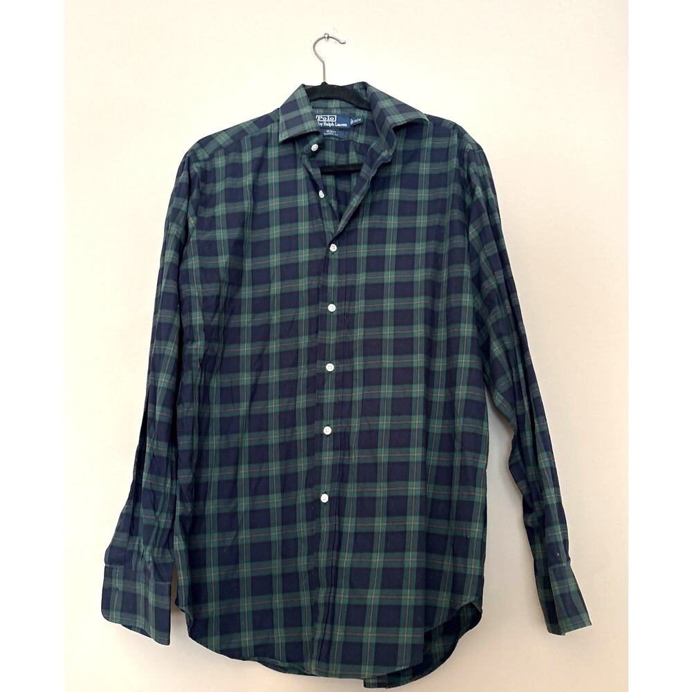 Polo Ralph Lauren Plaid Button-Down Shirt Medium